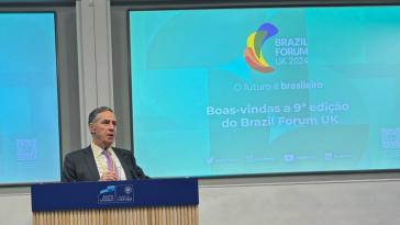 Der Präsident des STF beim diesjährigen "Brazil Forum UK 2024"