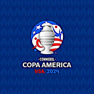 Logo der Copa América 2024, die in den USA stattfand