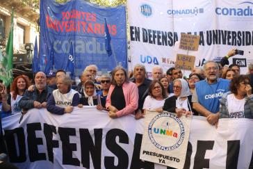 24. April, Nationaler Protestmarsch der Universitäten in Argentinien