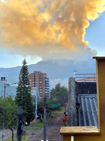 Waldbrände in Kolumbien auch nahe an der Hauptstadt Bogotá