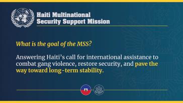 Die Erzählung des US-Außenministeriums: "Haiti" hat um die internationale bewaffnete Intervention gebeten
