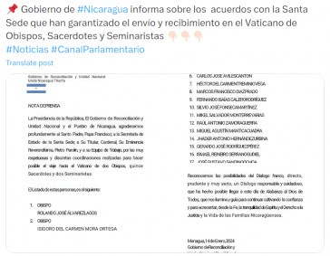 Konfliktreiche Beziehungen zwischen der Regierung Nicaraguas und der katholischen Kirche