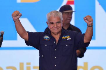 Mulino nach dem Wahlsieg auf X: "¡Ganamos, carajo! Misión cumplida Gracias, Panamá"