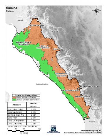 Das Departmento Sinaloa in Mexiko ist vor allem wegen des gleichnamigen Kartells bekannt