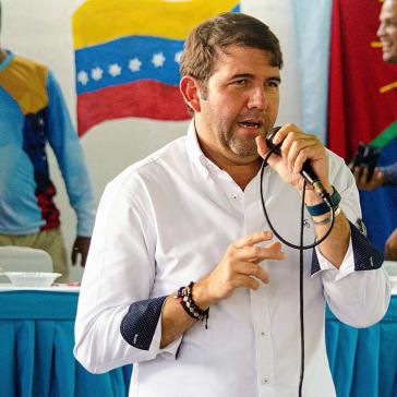 Carlos Prosperi unterstützt jetzt Maduro bei den Präsidentschaftswahlen in Venezuela am 28. Juli