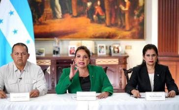 Präsidentin Xiomara Castro warnt vor einem drohenden Staatsstreich wie 2009