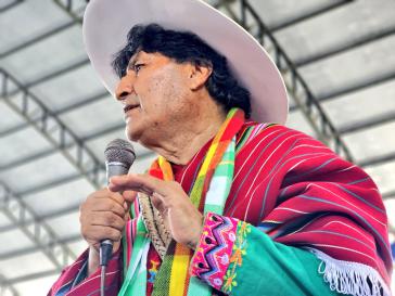 Steht derzeit ohne Partei da: Ex-Präsident Evo Morales Steht derzeit ohne Partei da: Ex-Präsident Evo Morales