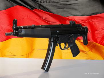 Die Maschinenpistole MP5. Ein Exportschlager von Heckler & Koch Die Maschinenpistole MP5. Ein Exportschlager von Heckler & Koch