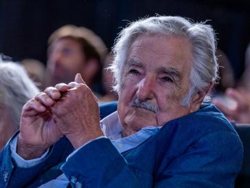 José Mujica, hier beim Foro Mundial de Derechos Humanos in Buenos Aires (2023)