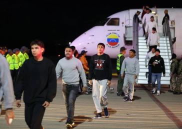 Seit Anfang März hat Caracas mehr als 5.000 Migranten, die aus den USA abgeschoben wurden, zurückgeholt Seit Anfang März hat Caracas mehr als 5.000 Migranten, die aus den USA abgeschoben wurden, zurückgeholt