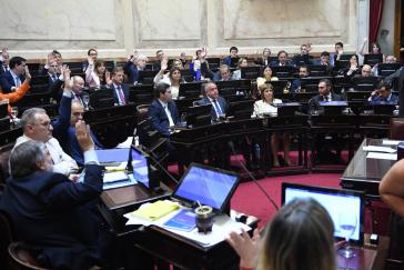 Senat stimmt für Mileis Haushaltsgesetz, linke Politiker kritisieren Kürzungen in Bildung, Kultur und Sozialwesen.