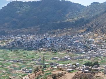 Der Landkreis Almolonga im Hochland Guatemalas ist bekannt für seinen ertragreichen Gemüseanbau, aber auch massiven Einsatz von Pestiziden