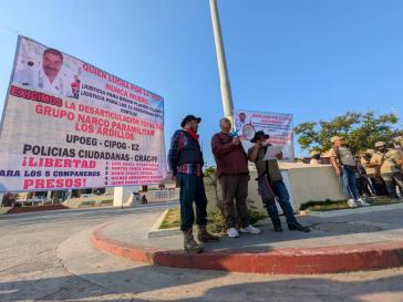 Demonstration in Guerrero zur Verteidigung der Territorien