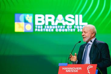 Präsident Luiz Inácio Lula da Silva in Hannover Präsident Luiz Inácio Lula da Silva in Hannover