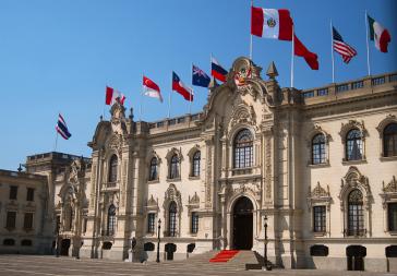 Der Regierungspalast von Peru. Hier wird Balcázar voraussichtlich bis Juli residieren Der Regierungspalast von Peru. Hier wird Balcázar voraussichtlich bis Juli residieren