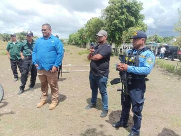 Vor der Räumung der Gemeinde in Honduras Vor der Räumung der Gemeinde in Honduras