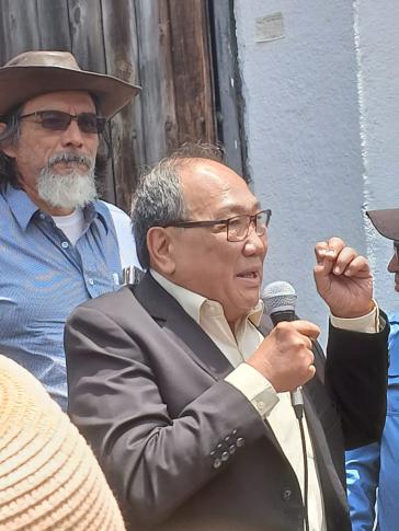 Der oppositionelle Kandidat Rodolfo Chang Shum