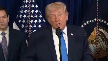 Pressekonferenz mit Donald Trump und Marco Rubio Pressekonferenz mit Donald Trump und Marco Rubio