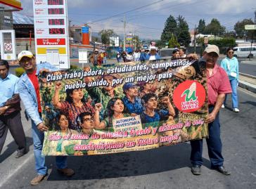 Die URNG fordert in Guatemala die Einheit der progressiven Kräfte Die URNG fordert in Guatemala die Einheit der progressiven Kräfte
