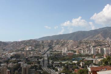 Der Blick auf Caracas von Cota 905