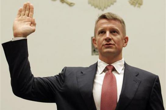Erik Prince, Gründer von ehemaligem Blackwater und heutigen Xe Services