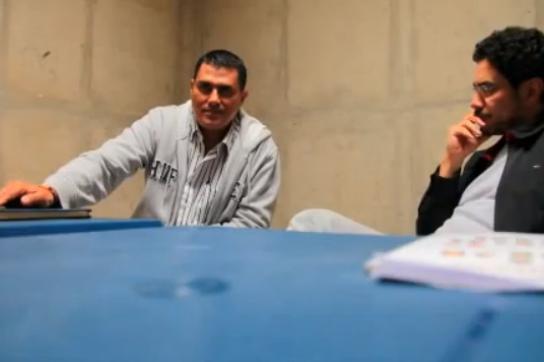 Iván Cepeda im Gespräch mit Juan Guillermo Monsalve