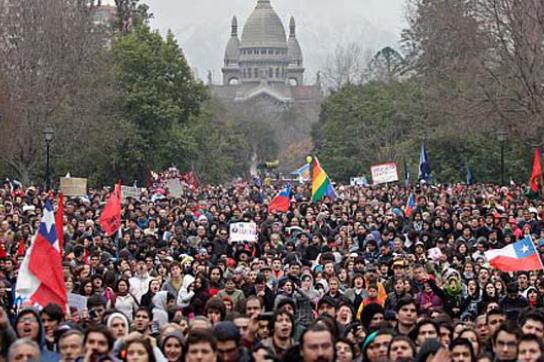 Die Bildungsproteste in Chile dauern an