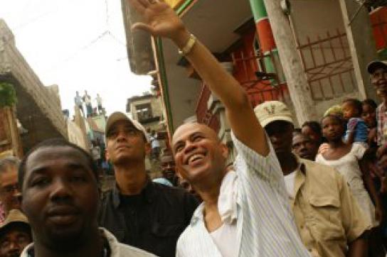 Präsidentschaftskandiat Martelly