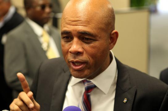 Haitis Präsident Michel Martelly