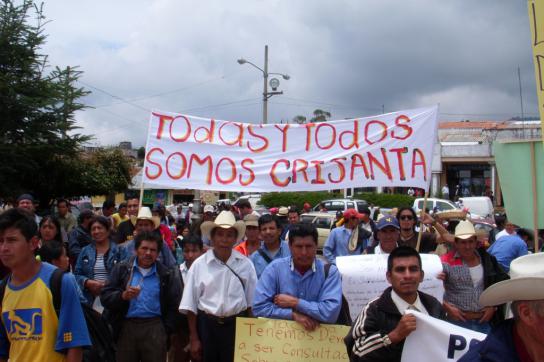 Solidaritätsdemonstration mit den Aktivistinnen in Guatemala Solidaritätsdemonstration mit den Aktivistinnen in Guatemala