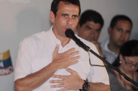 Favorit der Vorwahlen: Henrique Capriles Radonski Henrique Capriles Radonski