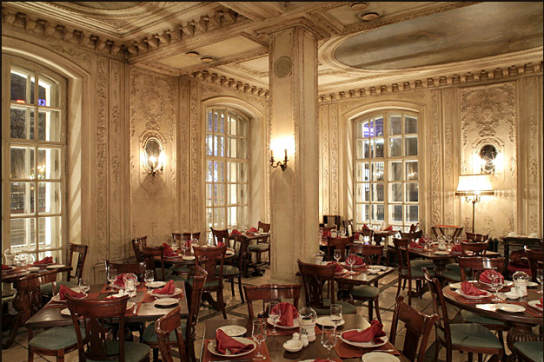 Das Café Puschkin in Moskau