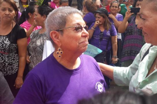 Gladys Lanza, Koordinatorin der Las Chonas