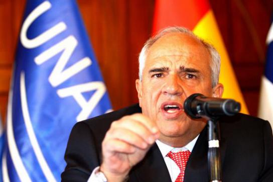 Unasur-Generalsekretär Samper will die Beziehungen zu den USA neu abstecken