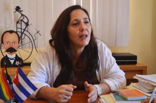 Die Direktorin des Nationalen Zentrums für Sexualerziehung von Kuba, Mariela Castro, nahm an dem UN-Treffen teil