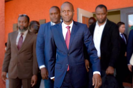 Jovenel Moïse, der neue Präsident von Haiti