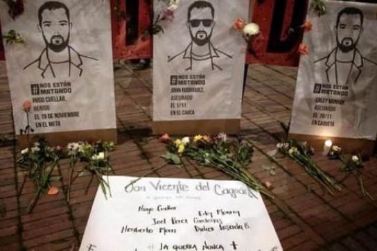 Opfer paramilitärischer Gewalt in Kolumbien – die Morde gehen weiter Opfer paramilitärischer Gewalt in Kolumbien – die Morde gehen weiter