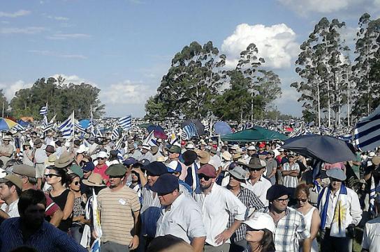 Seit Januar gehen Vertreter des Agrarsektors in Uruguay immer wieder gegen die Regierung auf die Straße