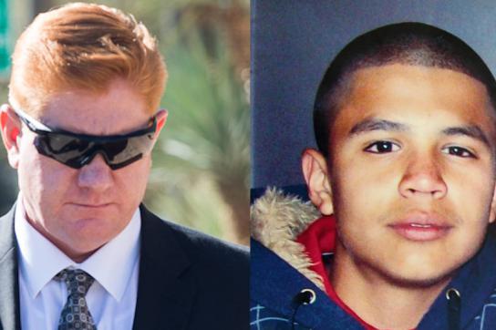 Der US-Grenzschutzbeamte Lonnie Swartz (links) hat den 16-jährigen Mexikaner José Antonio Elena Rodríguez erschossen