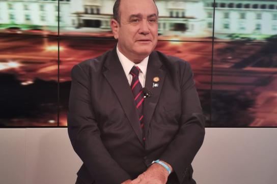 Der rechte Kandidat Alejandro Giammattei gilt bei der heutigen Stichwahl als Favorit