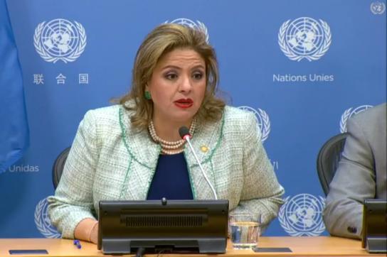 Die Außenministerin von Guatemala, Sandra Jovel, hat am Montag das Mandat der CICIG für beendet erklärt