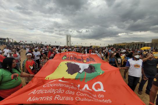 "Aquilombar" ist die zweite Quilombola-Mobilisierung dieser Größenordnung in Brasília