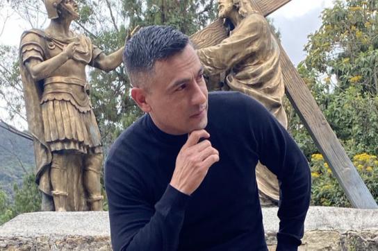 Auf ihn läuft die Vermittlerfirma in Bogotá: Ex-Soldat Rodríguez Bedoya