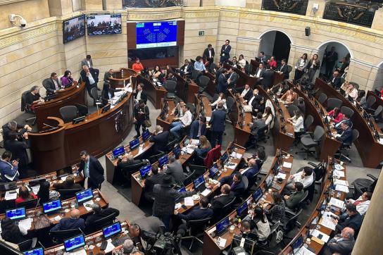 Pacto Histórico: "Die internationale Gemeinschaft kann und darf sich nicht in Situationen einmischen, für die ausschließlich das venezolanische Volk zuständig ist"
