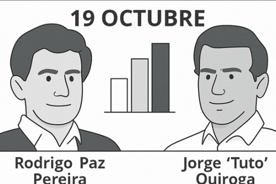 Am Sonntag wird ein Kopf-an-Kopf Rennen bei der Stichwahl in Bolivien erwartet