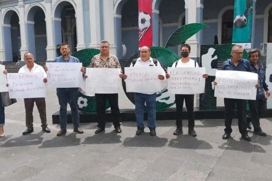 In Córdoba prangerten Journalisten die Gewalt gegen ihre Kollegen an