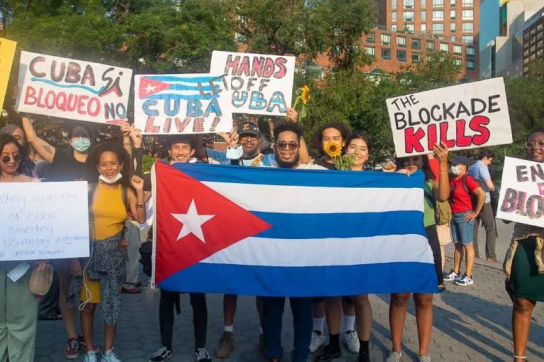 Kuba-Solidarität in den USA
