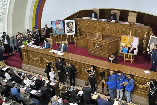 Das venezolanische Parlament diskutiert über das geplante Amnestiegesetz