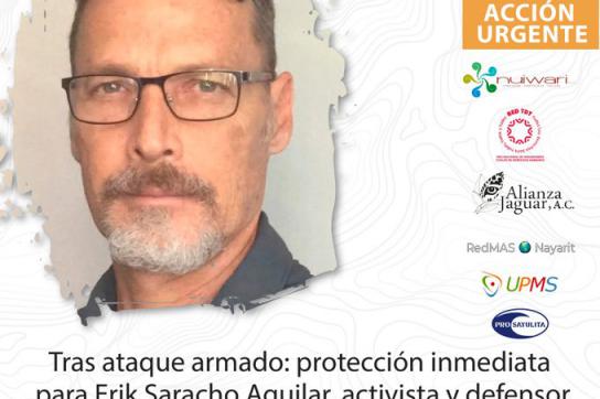 Eilaktion des Menschenrechtsnetzwerks Red TDT zum Anschlag auf Umweltschützer an der Riviera von Nayarit