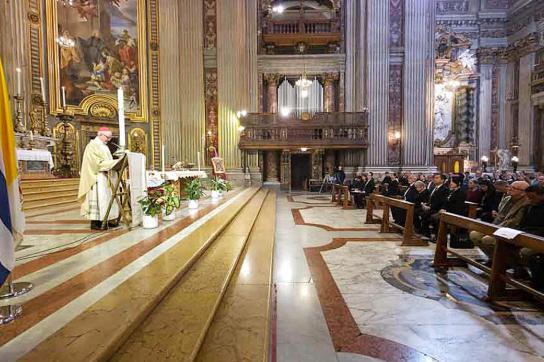 Heilige Messe für Frieden und Entwicklung in Kuba